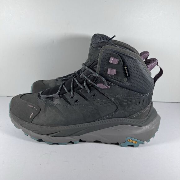 Hoka Kaha 2 GTX Goretex Waterproof Lace Up Hiking Boots Shoes Women's Size 9.5 - Picture 3 of 8